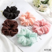 [Mã FASHIONT4FA giảm 10K đơn 50K] ( Giá rẻ) Dây buộc tóc, cột tóc vải scrunchies vải chiffon cao cấp Orin K1138